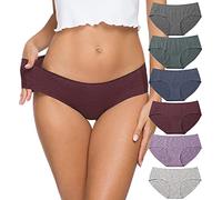 ALTHEANRAY sous-vêtements pour Femmes Coton Culottes sans Coutures Hipster Bikini Pack de 6