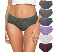 ALTHEANRAY sous-vêtements pour Femmes Coton Culottes sans Coutures Hipster Bikini Pack de 6