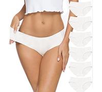 ALTHEANRAY sous-vêtements pour Femmes Coton Culottes sans Coutures Hipster Bikini Pack de 6
