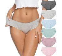 ALTHEANRAY sous-vêtements pour Femmes Coton Culottes sans Coutures Hipster Bikini Pack de 6