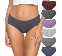 ALTHEANRAY sous-vêtements pour Femmes Coton Culottes sans Coutures Hipster Bikini Pack de 6（FR-EU3028XL-Line 4）