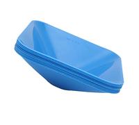 Althwuyu 10 pièces cônes d'entraînement carrés de Couleur vive empilables marqueurs de cônes compacts pour Le Sport Football Bleu