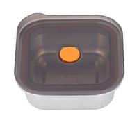 Althwuyu 316 Conteneur de rangement alimentaire en acier inoxydable 1200 ml, boîte de bentos en métal d'aspirateur pour réfrigérateur, congélateur et chauffage