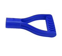 Althwuyu Manche de Pelle de Rechange, poignée en D légère pour Pelle et râteau, poignée en Plastique Confortable pour Creuser la Neige ou jardiner (Orange) (Noir) (Rouge) (Bleu)