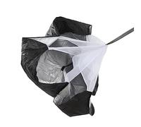 Althwuyu Parachute d'entraînement de Course à Pied, Chute de Sprint avec Ceinture et Sac de Transport pour Exercices de Course athlétique, Noir