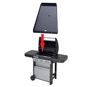 ALTIGASI Pièce de rechange d'origine - Plaque en acier émaillé pour barbecue Campingaz 3 Series Classic L - Dimensions 22,5 x 45 cm.