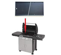 ALTIGASI Prime - Plaque de rechange réversible pour plan de cuisson barbecue 3 séries Campingaz, 22,5 x 45 cm