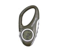 Altimètre de randonnée numérique - Altimètre multifonctionnel avec baromètre | Compasse extérieure portable avec clip de carabiner, accessoires de randonnée pour hommes, femmes, explorateurs, campeurs