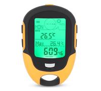 Altimètre De Voiture Multifonctionnel Extérieur FR500 Baromètre Thermomètre Hygromètre Boussole Altimètre Numérique avec Plusieurs Fonctions Altimètre De Randonnée Portable Boussole Enfant