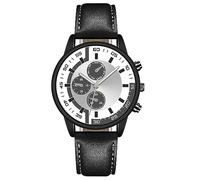Altimètre Montre à quartz pour homme avec grand cadran, gris, A