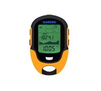 Altimètre numérique étanche, baromètre, boussole, prévisions météo, horloge, minuterie, température extérieure, humidité, randonnée, camping, outils