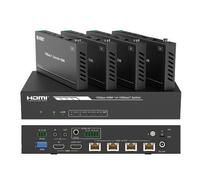 ALTIMIUM - Distributeur HDBaseT 1X4-4K60Hz-120m-PoC-(Avec récepteurs)