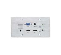 ALTIMIUM Emetteur mural HDBaseT, 4K×2K@60Hz 4:2:0 40 m, 2 HDMI & 1 VG