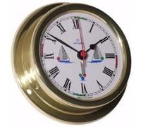 ALTITUDE Horloge marine avec feux de navigation - Laiton - ø 127 mm G