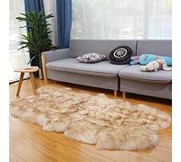 Altlue Grand Tapis Peau Mouton Veritable Tapis Fourrure Naturel Peau De Bete