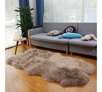 Altlue Grand Tapis Peau Mouton Veritable Tapis Fourrure Naturel Peau De Bete