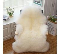 Altlue Tapis Peau Mouton Veritable Tapis Fourrure Naturel Peau De Bete Coussin Mouton Fourrure (70X100cm) (Color : 2)