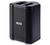 ALTO Busker Enceinte amplifiée Portable 200W avec Batterie Rechargeable, Bluetooth, mixeur 3 canaux, Alesis FX, contrôle appli, Chargement USB