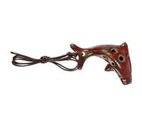 Alto C ocarina Clarinette D'entraînement Alto En Céramique À 6 Trous Pour Débutants