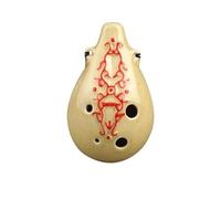 Alto C ocarina Guide Du Débutant Pour L'Ocarina 6AC En Forme De Gourde En Relief Avec Matériel Pédagogique(3/4)