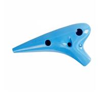 Alto C ocarina Ocarina 12 Trous Alto AC Aigu SC Résine Plastique Instrument Débutant Dommage Plastique(Blue)