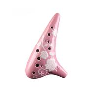 Alto C ocarina Ocarina 12 Trous En Céramique Instrument De Musique Professionnel Accessoire Pour Débutant Style Vintage(3/4)