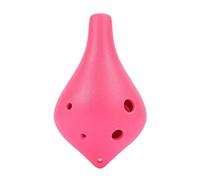 Alto C ocarina Ocarina Alto 6 Trous Accordé En AC Pour Débutants(Rose Red)