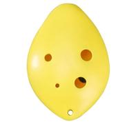 Alto C ocarina Ocarina Avec Corde De Cou De Recueil De Chansons En Céramique Petit Instrument À Vent Professionnel Pour Débutants(Yellow)