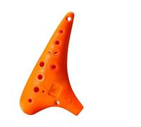 Alto C ocarina Ocarina En Résine Instrument Spécial Alto AC Débutant(Orange)