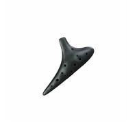 Alto C ocarina Partition Pour Ocarina 12 Trous Instrument Professionnel Poterie Noire(Black Pottery - Tung Blossom SC)