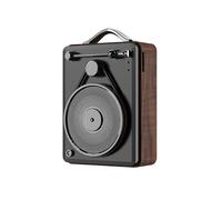 Alto-Falante Bluetooth RetrÃ', Subwoofer de Ãudio Vintage PortÃ¡til, Caixa Grave para EscritÃ³rio em Casa