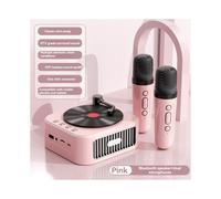 Alto-Falante Bluetooth5.3 Retrô com 2 MicrofonesAlto-Falante Estilo Fonógrafo Do Século XVIII Estéreo 360 Disco de Vinil D