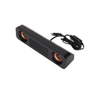 Alto-Falante com Fio Plugue de 3,5 mm HiFi Stereo Subwoofer USB Powered Desktop Portátil Longo para TV Computador Laptop
