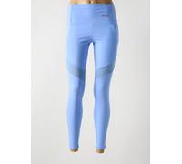 alto giro pantalons femme de couleur bleu