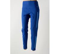 alto giro pantalons femme de couleur bleu 36