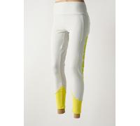 alto giro pantalons femme de couleur gris