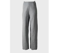 alto giro pantalons femme de couleur gris fonce