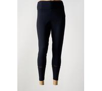 alto giro pantalons femme de couleur noir
