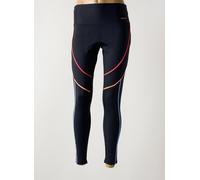alto giro pantalons femme de couleur noir 42
