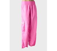 alto giro pantalons femme de couleur rose
