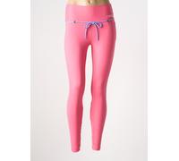 alto giro pantalons femme de couleur rose
