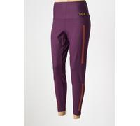 alto giro pantalons femme de couleur violet 38