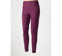 alto giro pantalons femme de couleur violet 42