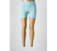 alto giro shorts / bermudas femme de couleur bleu