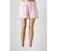alto giro shorts / bermudas femme de couleur rose