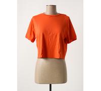 alto giro tee-shirts et débardeurs femme de couleur orange