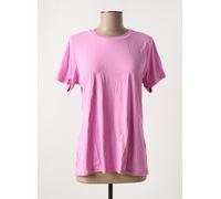 alto giro tee-shirts et débardeurs femme de couleur rose