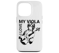 Alto I Love My Viola Anime Manga Orchestre Alto Coque pour iPhone 13 Pro