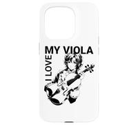 Alto I Love My Viola Anime Manga Orchestre Alto Coque pour iPhone 15 Pro