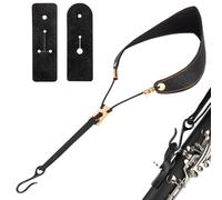 Alto Saxophone Neck Strap - Padded Shoulder Design, Lightweight, Easy Adjustment, Comfortable Fit | Clarinette And Flute Support, Débutant Friendly, Music Students, Instrument Playing Aid, Girls